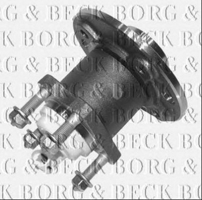 BORG & BECK bwk411 -  Комплект подшипника ступицы колеса